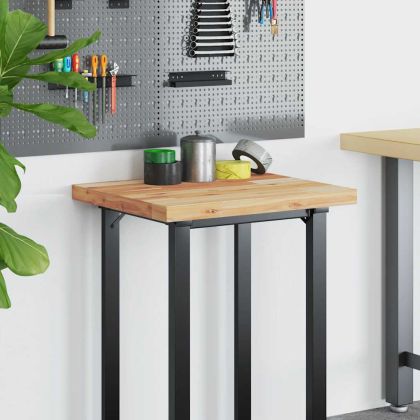 Плот за бюро, маслен финиш, 80x50x4 см, масивно дърво акация