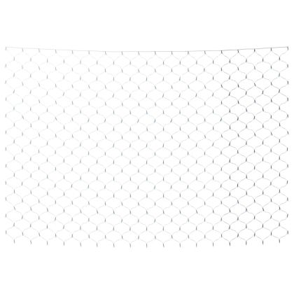 Коледна светеща мрежа, синя, 3x2 м, 204 LED, за закрито/открито