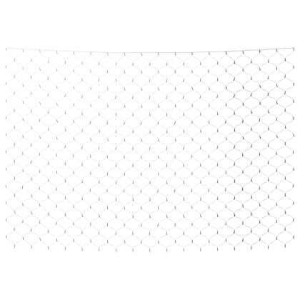 Коледна светеща мрежа студенобяла 4x4 м 544 LED закрито/открито