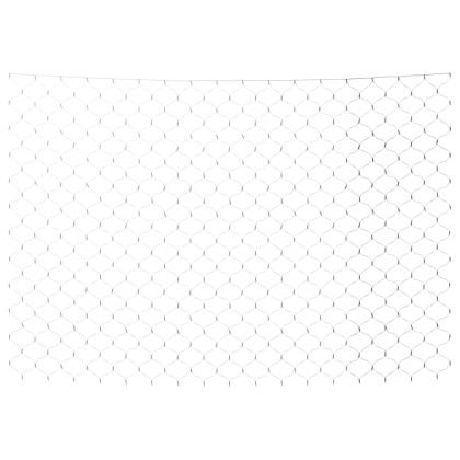 Коледна светеща мрежа студенобяла 4x4 м 544 LED закрито/открито