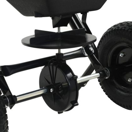 Ръчен разпръсквач за сол, PVC и стомана, 106x73x76 см, 45 л