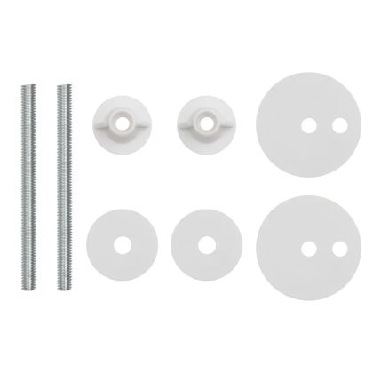 WC тоалетни седалки с капак, 2 бр, МДФ, дизайн фламинго