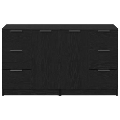 Странична маса Черния дъб 180 x 30 x 70 см Инженерно дърво