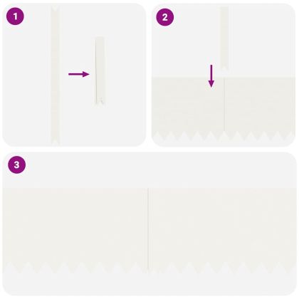 Ограда за трева 30 pcs Бяло 100 x 0.05 x 20 см