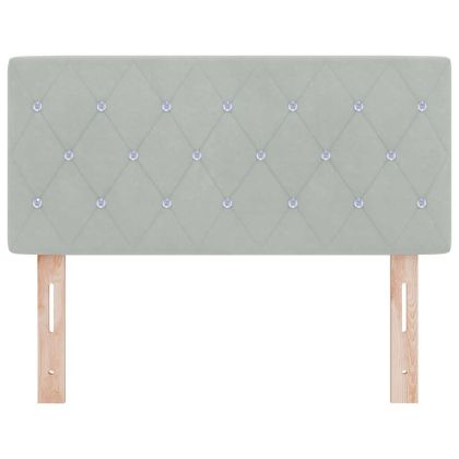 LED глава С LED лентисти светлини Светлосиво 90 cm Полиестер