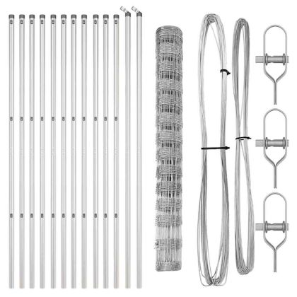 Стълб за ограда. Галванизирана 25 x 1,4 м Стомана