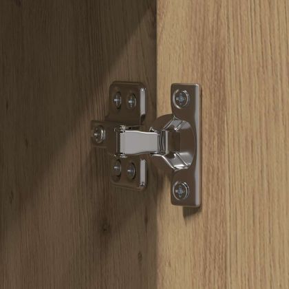 Офис шкаф с рафт дъб артизан 60 x 32 x 153 Инженерно дърво