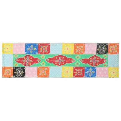 Шкаф за телевизор Многоцветен 100 x 30 x 22 см Инженерно дърво