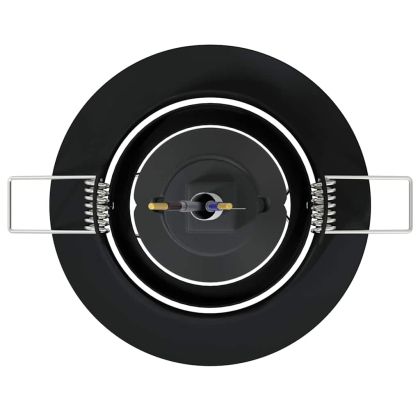 Спотлайтове с прожектори 6 pcs Черно 9 x 9 см Метал