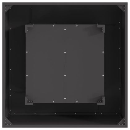 Огнище Черно 80 x 80 x 40 cm Студено валцована стомана