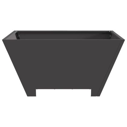 Огнище Черно 60 x 60 x 30 cm Стомана