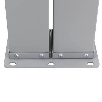 Прибираща се дворна странична тента, 140x1200 см, кафява