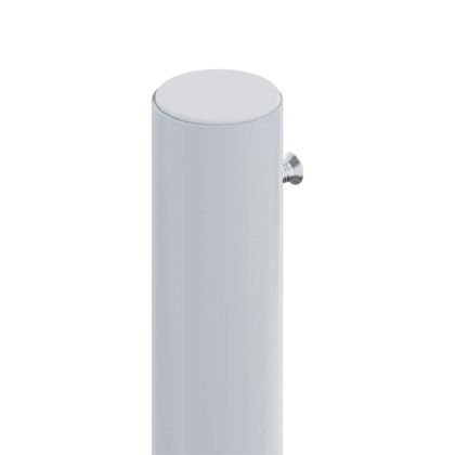 Прибираща се странична тента, червена, 200х600 см