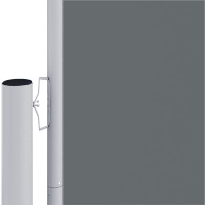 Прибираща се странична тента, антрацит, 220x1000 см