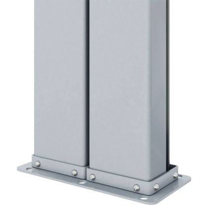 Прибираща се странична тента, антрацит, 220x1000 см