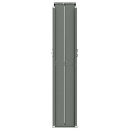 Прибираща се странична тента, синя, 220x1000 см