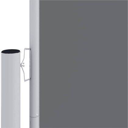 Прибираща се странична тента, антрацит, 220x1200 см