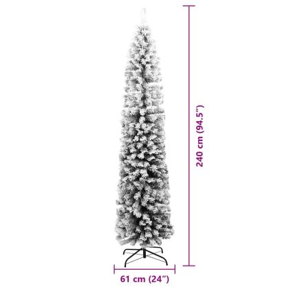 С изкуствено коледно дърво с 300 LED светодиода Зелен 240 cm