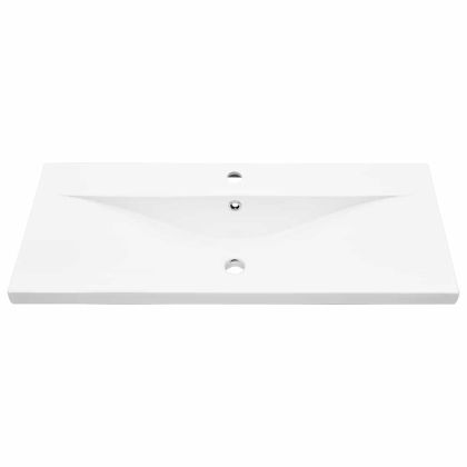 Комплект мебели за баня от 5 части Дъб артизан инженерно дърво