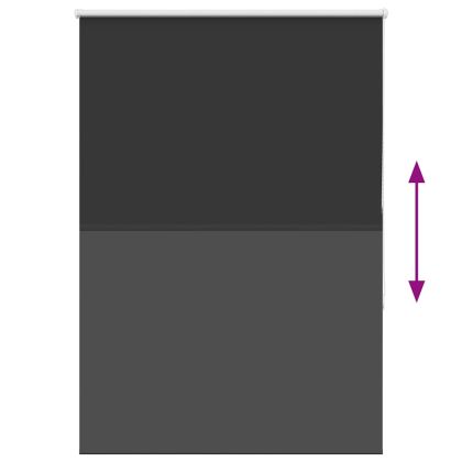 Ролетна щора Blackout Black 115x175 cm Ширина на плата 110,7 cm