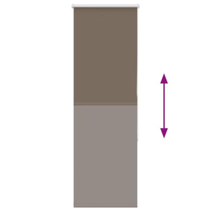 Ролкова щора Blackout Кафе 60x130 см Ширина на плата 55,7 см