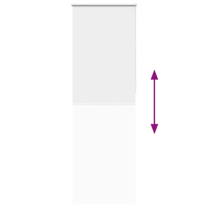 Ролкова щора Blackout бял 70x230 см Ширина на плата 65,7 см