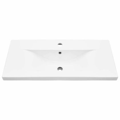 Шкаф за мивка в баня 2 pcs Старо дърво 80 x 38,5 x 48 cm