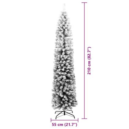 С изкуствено коледно дърво с 300 LED светодиода Зелен 210 cm