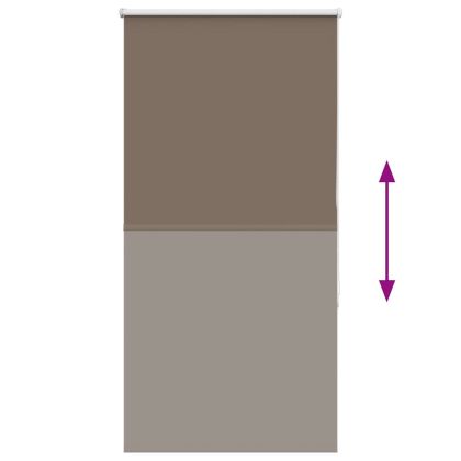 Ролкова щора Blackout Кафе 75x130 см Ширина на плата 70,7 см