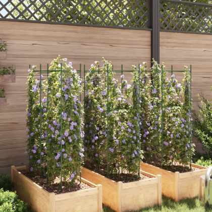 Клетки за домати 6 бр 116 см стомана и PP