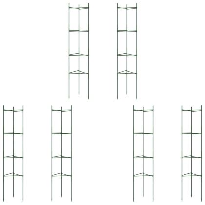 Клетки за домати 6 бр 154 см стомана и PP