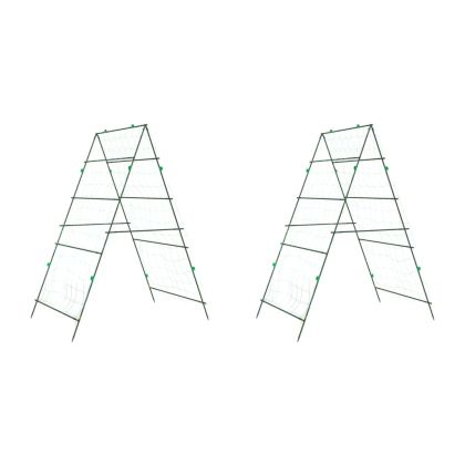 Градински перголи за увивни растения 2 бр А-рамка стомана