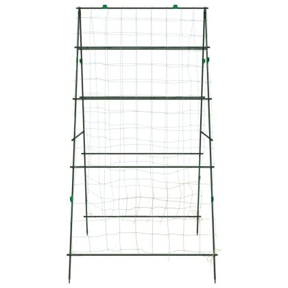 Градински перголи за увивни растения 4 бр А-рамка стомана