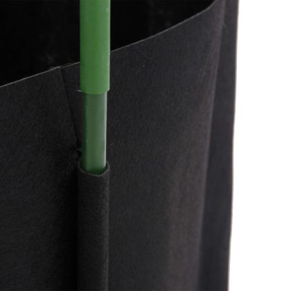 Клетка за домати с торба за растения 2 бр 116 см стомана и PP