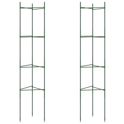 Клетка за домати 2 бр 154 см стомана и PP