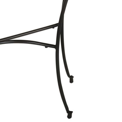 Странична маса, 110x40x77 см, регенерирано дърво масив