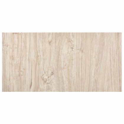 Самозалепващи подови дъски 20 бр PVC 1,86 м² светлокафяви