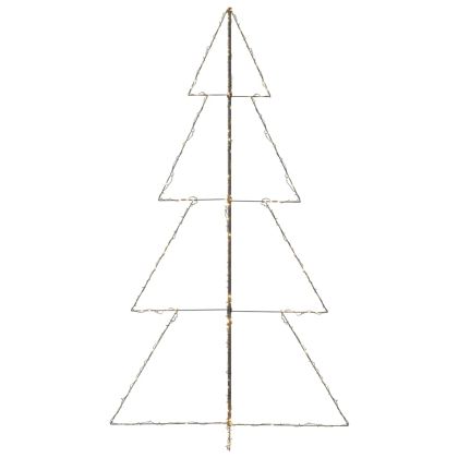 Коледна елха конус, 360 LED, за закрито и открито, 143x250 см