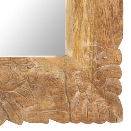 Огледало, 80x50 см, мангово дърво масив