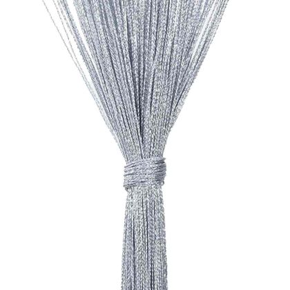 Пердета ресни, 2 бр, светлосиви, 140x250 см