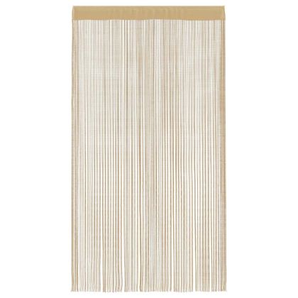 Пердета ресни, 2 бр, 140x250 см, бежови