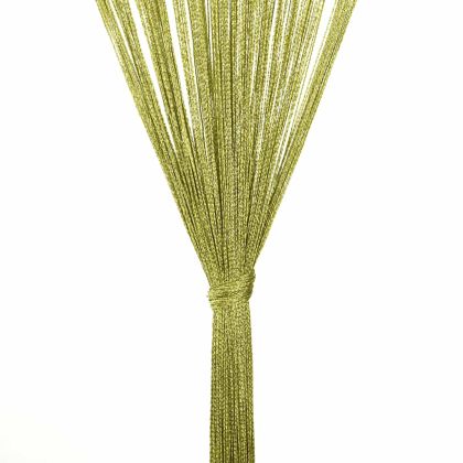 Пердета ресни, 2 бр, 140x250 см, зелени