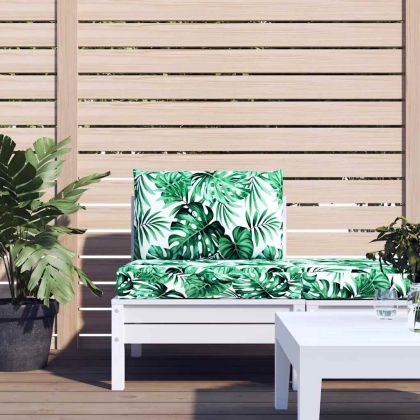 Палетни възглавници, 2 бр, на листа, текстил