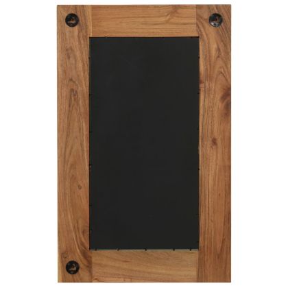 Огледало, акациево дърво масив, 50x80 см