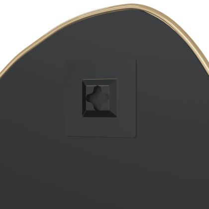 Стенно огледало злато 50x40 см