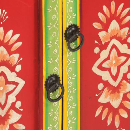 Ръчно декориран бюфет, 54x30x74 см, дърво манго масив