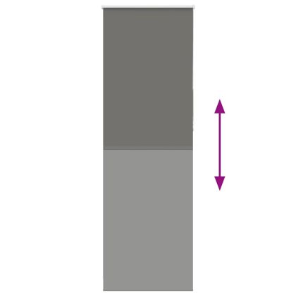 Ролкова щора Blackout Сив 65x230 cm Ширина на плата 60,7 cm