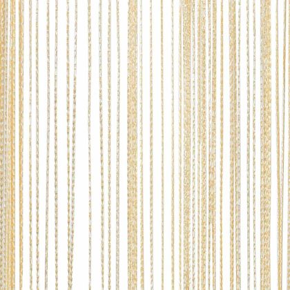 Пердета ресни, 2 бр, 140x250 см, кремави