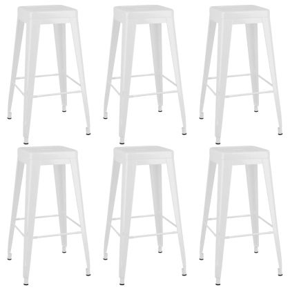 Бар комплект от 7 части, бял