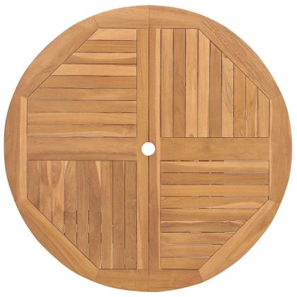 Комплект за хранене в градината 5 pcs Кафяво